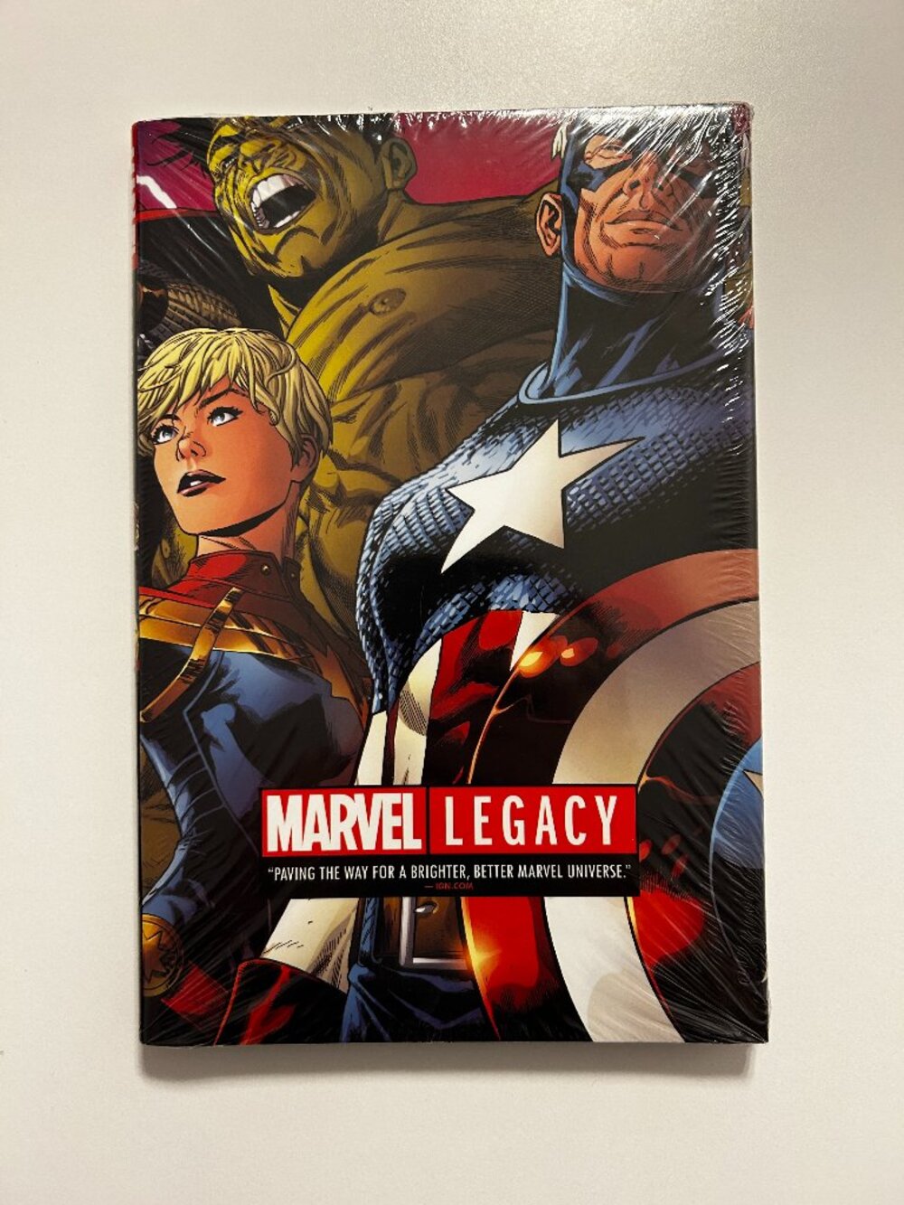 Marvel Legacy #1, Hardcover by A. Jason; E. Ribic, S. McNiven, M. Wilson -SEALED